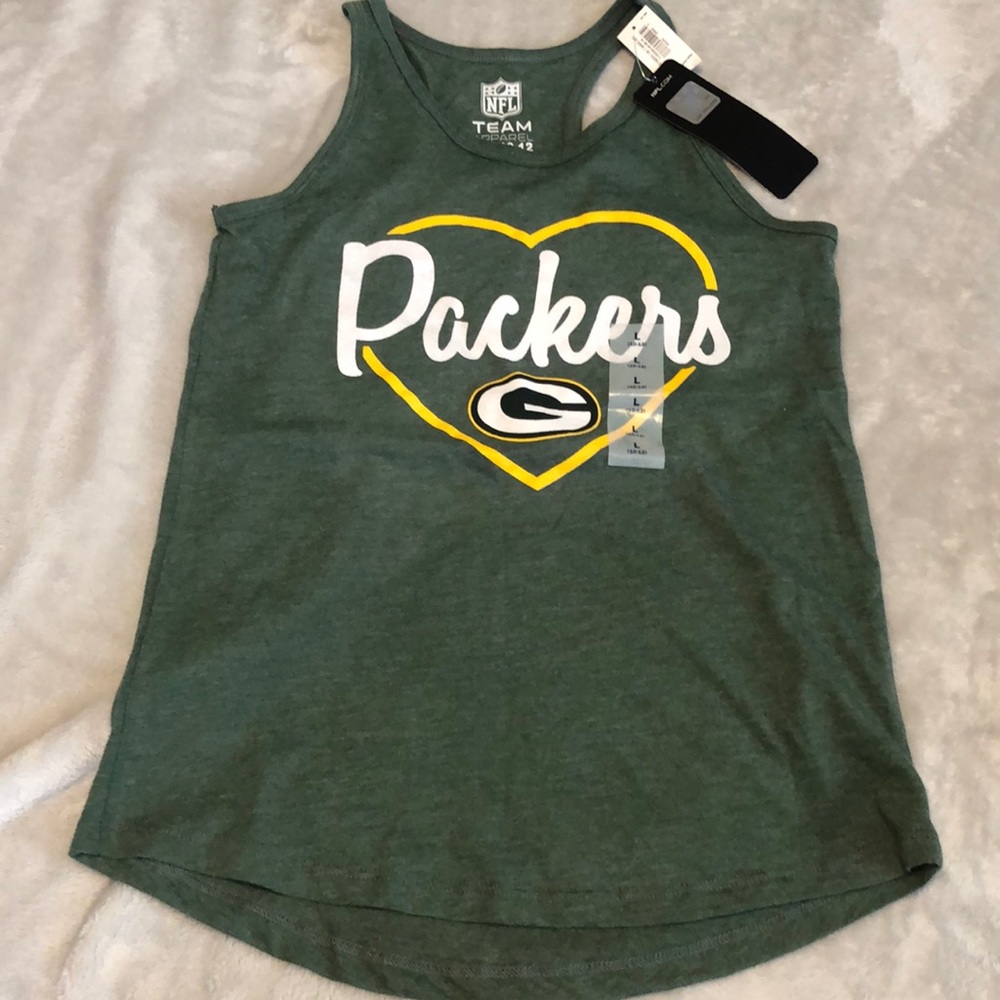 NFL Packers Tank Top NWT 10/12